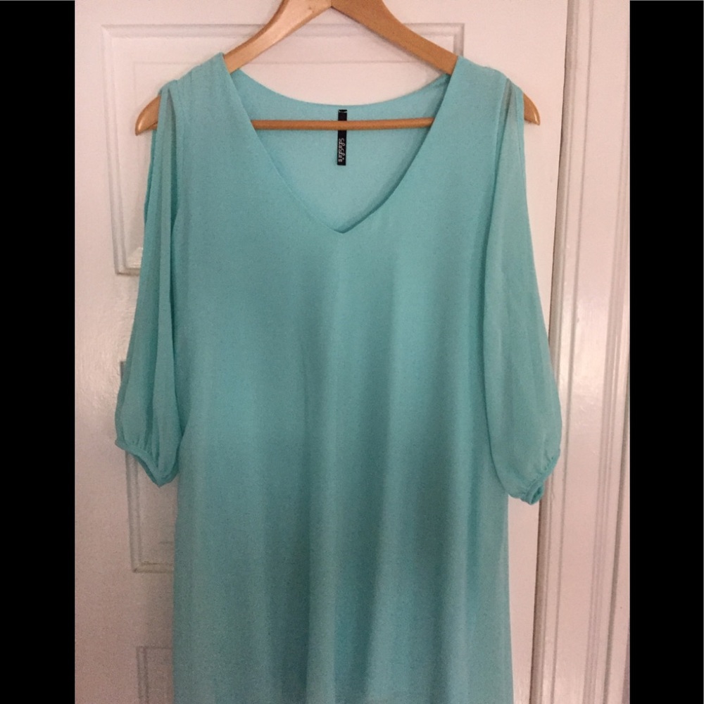 Lulus Pale Aqua Dress